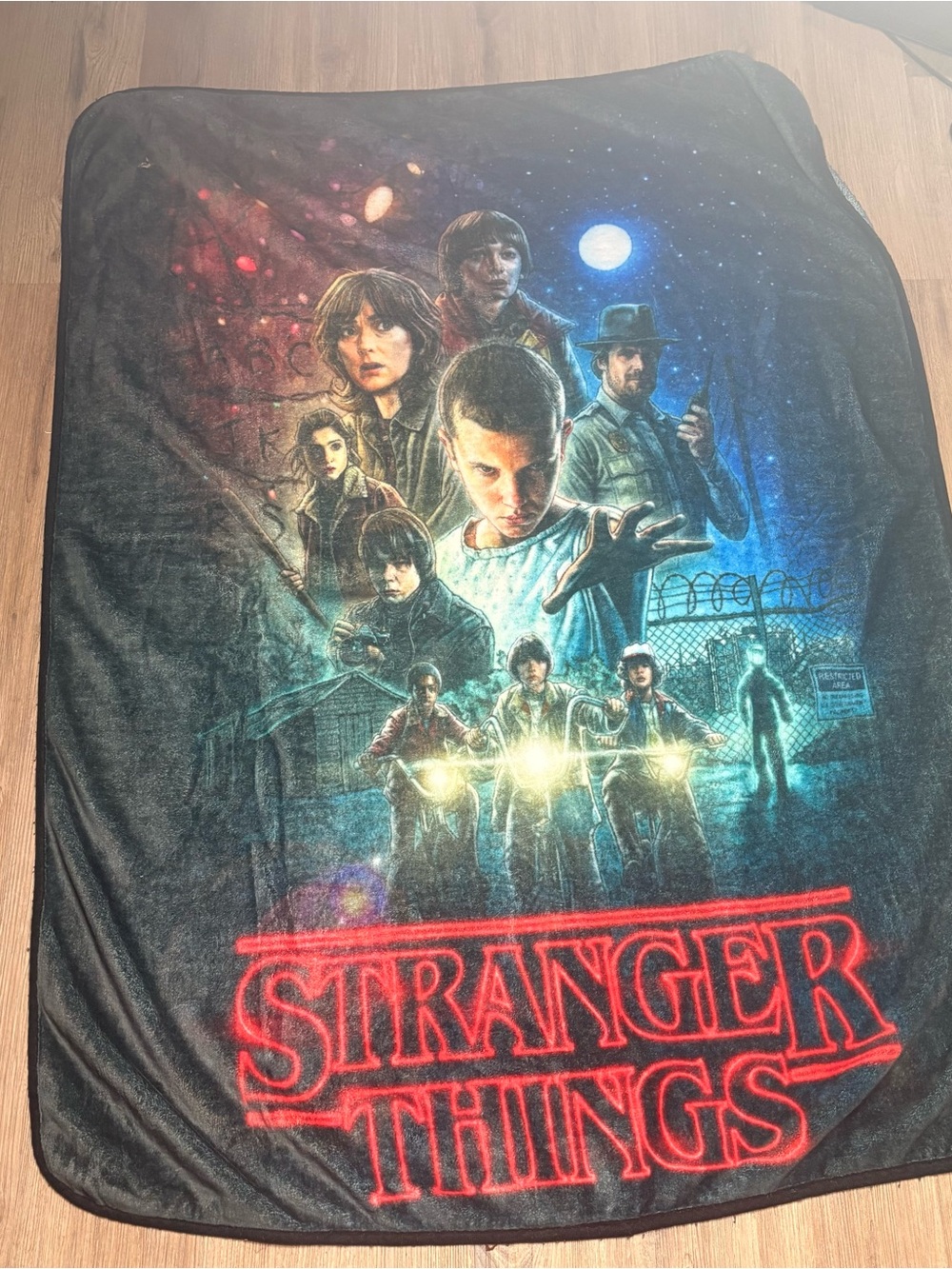 Stranger Things blanket